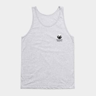 Hindiandi Gung Fu Yin Yang with Black Caption Tank Top